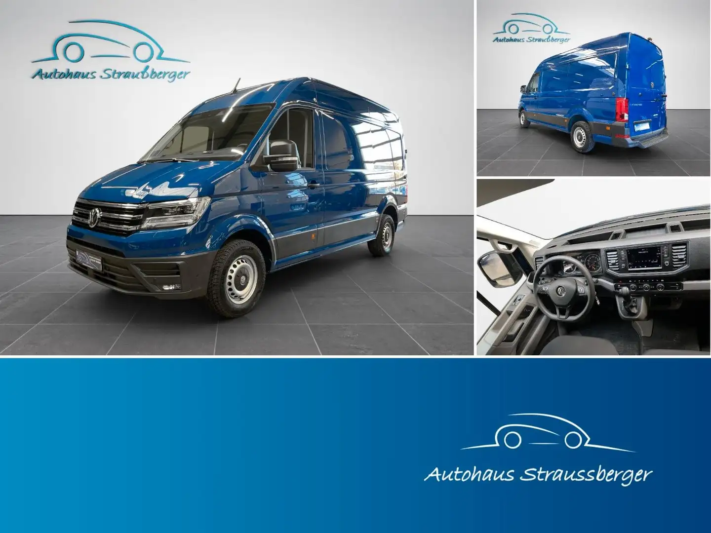 Volkswagen Crafter e-Crafter Kasten MRH TEMPO SHZ AppC LED RFK DAB+ Blau - 1