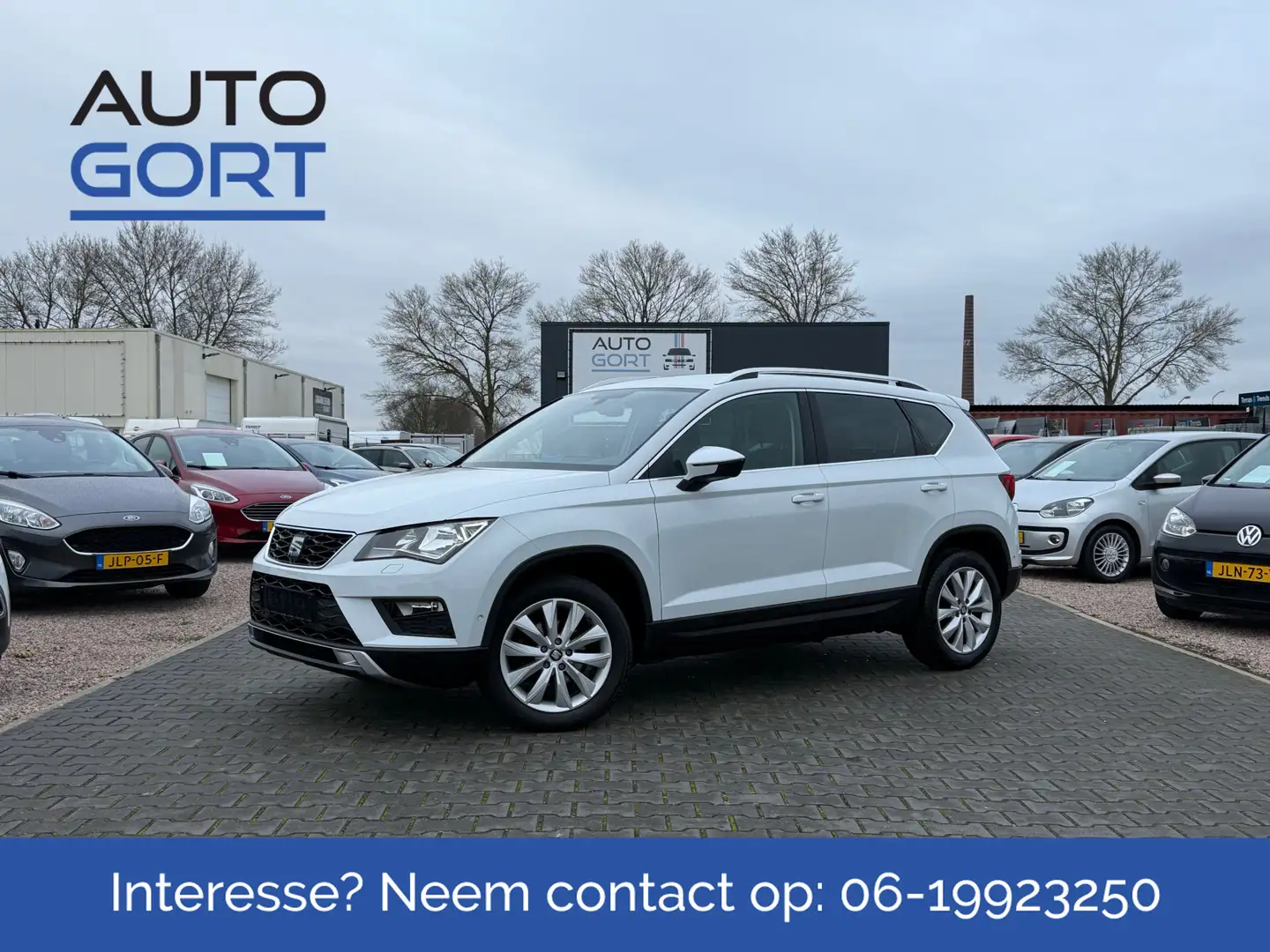 SEAT Ateca 1.0 EcoTSI Style | Trekhaak | Dealer onderhouden | Blanco - 1