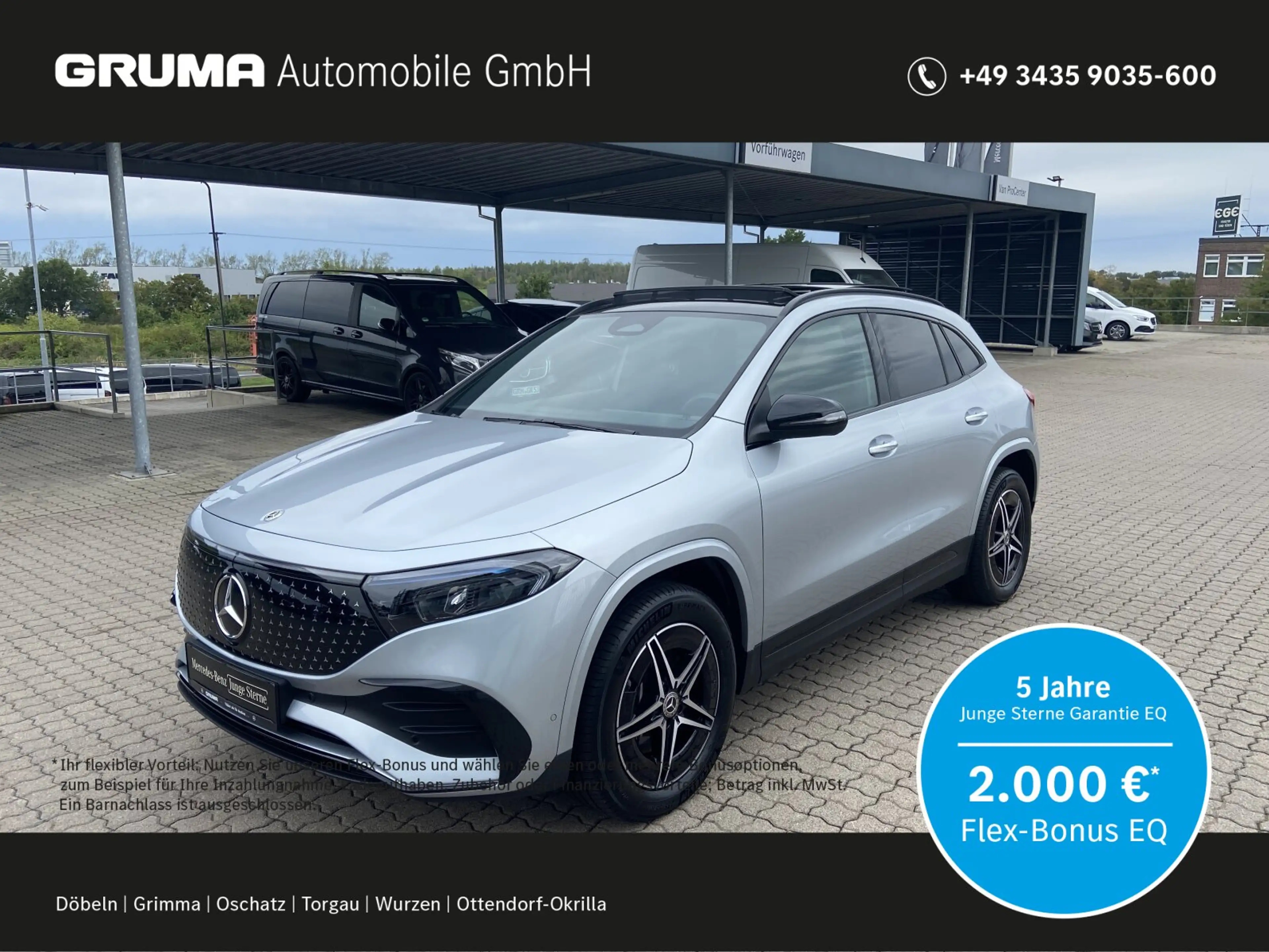 Mercedes-Benz EQA 300 EQA 300 4MATIC AMG+Night+Pano+Distronic+AHK+Memo