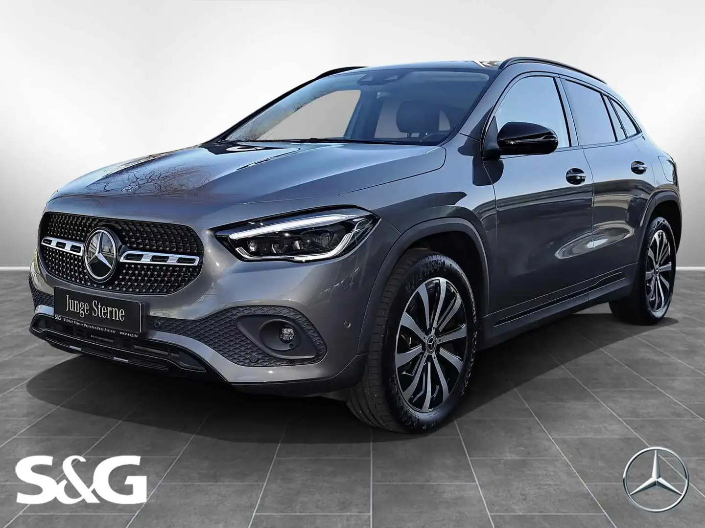 Mercedes-Benz GLA 250 e Progressive MBUX+AHK+Lenkradhzg+RüKam Šedá - 1