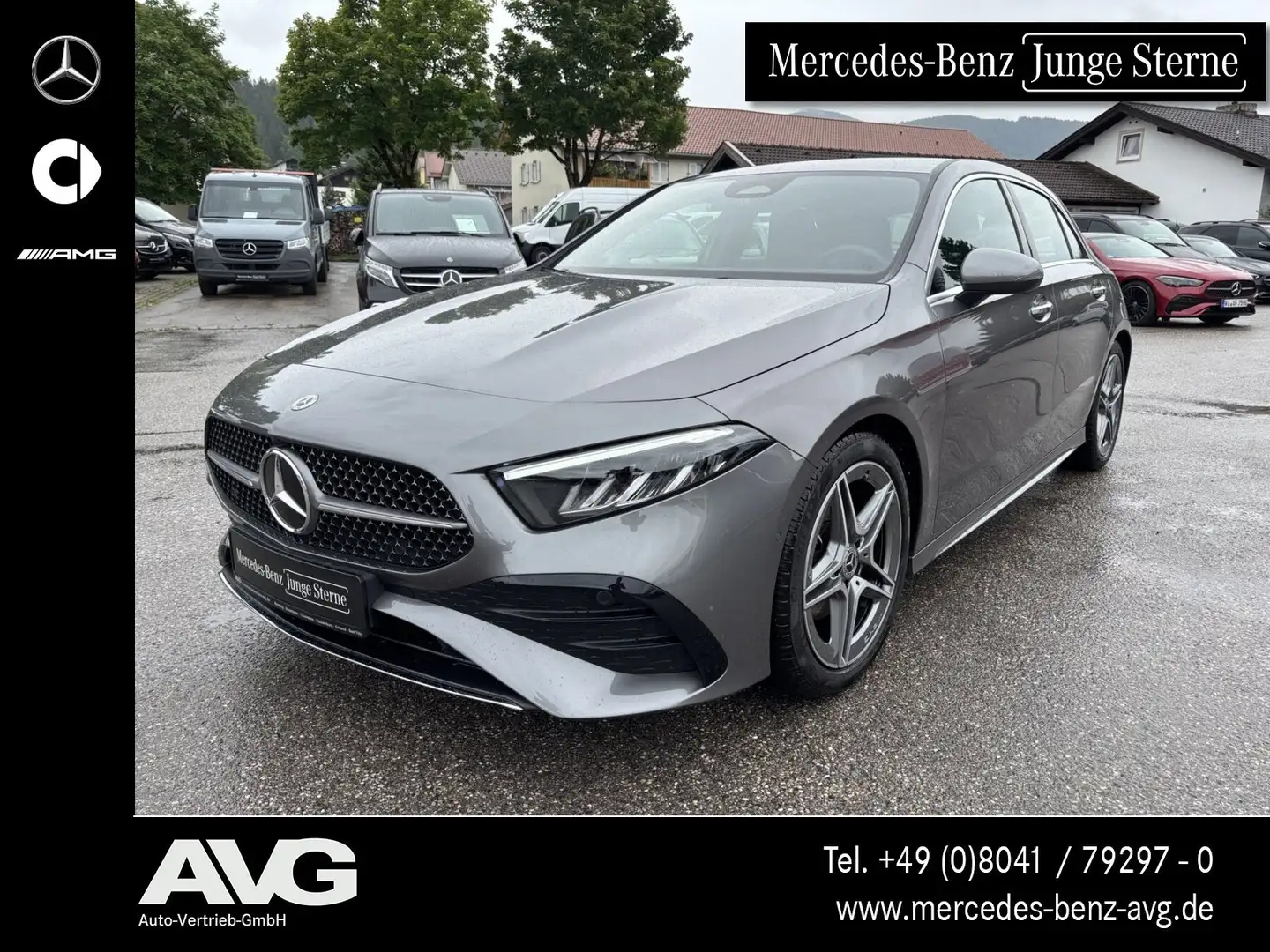 Mercedes-Benz A 180 A 180 Kompaktlimousine AMG/RFK AMG Line Navi/Klima Grau - 1
