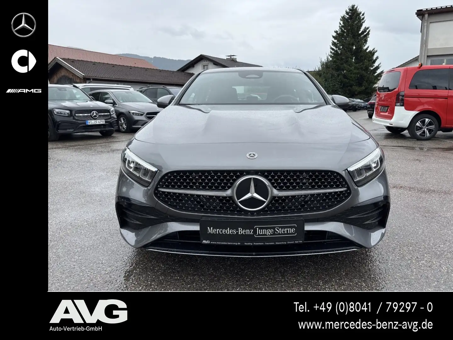 Mercedes-Benz A 180 A 180 Kompaktlimousine AMG/RFK AMG Line Navi/Klima Grau - 2