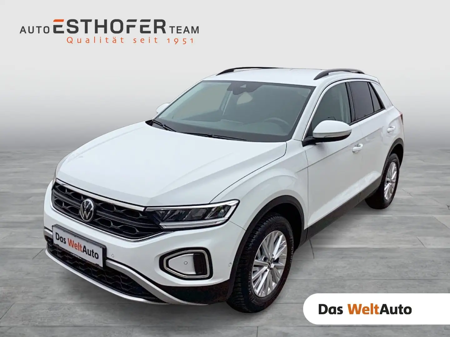 Volkswagen T-Roc Life TSI Blanc - 1