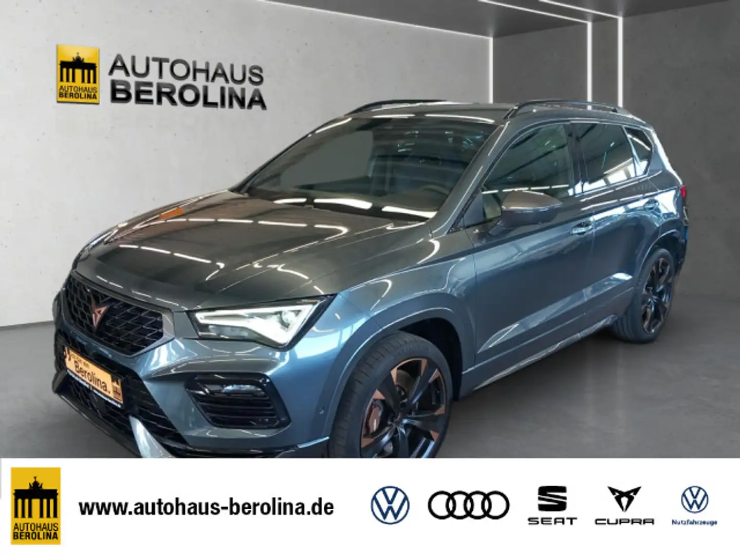 CUPRA Ateca 2.0 TSI 4D DSG *AHK*ACC*LED*R-CAM*SHZ* Šedá - 1