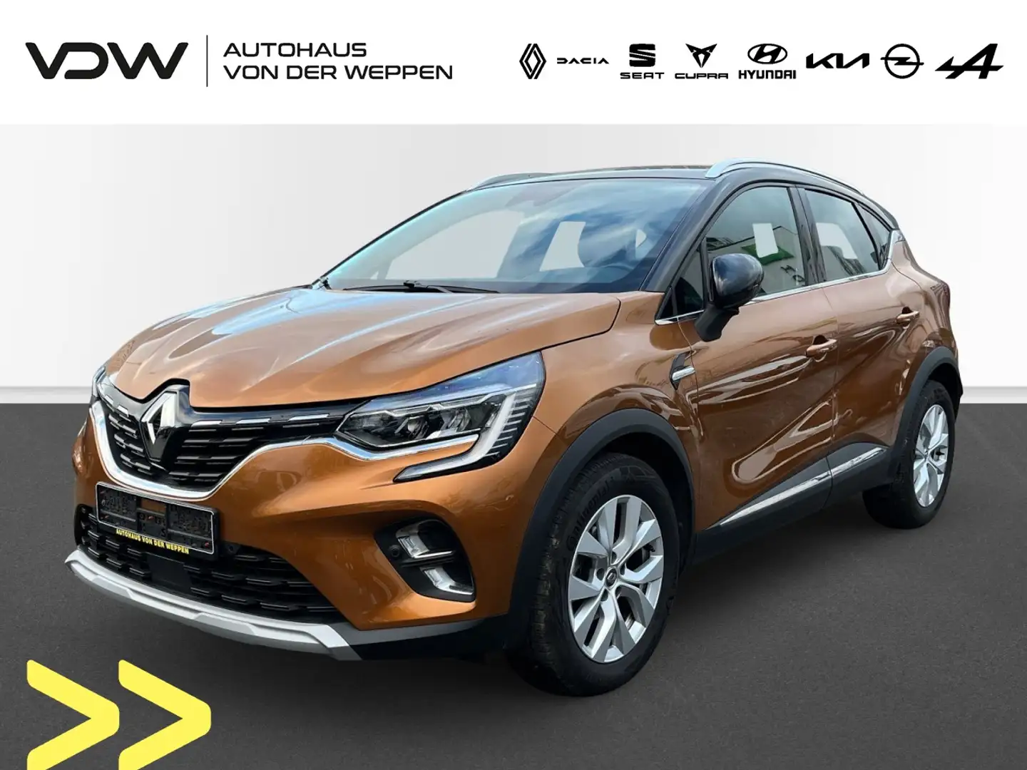 Renault Captur II Intens Klima Navi Rückfahrkamera Sitzheizung Schwarz - 1