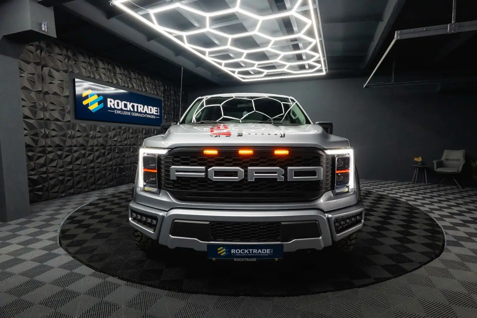 Ford F 150 F150 5.0L V8 4x4 Offroad SuperCrew RAPTOR 19% Silber - 1