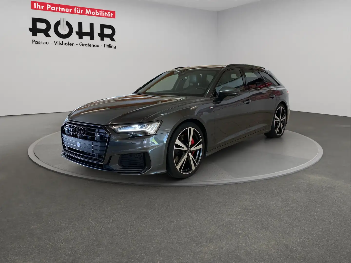 Audi A6 Avant Sport S line 55 TFSIe quattro S tronic (B&O. Gris - 2
