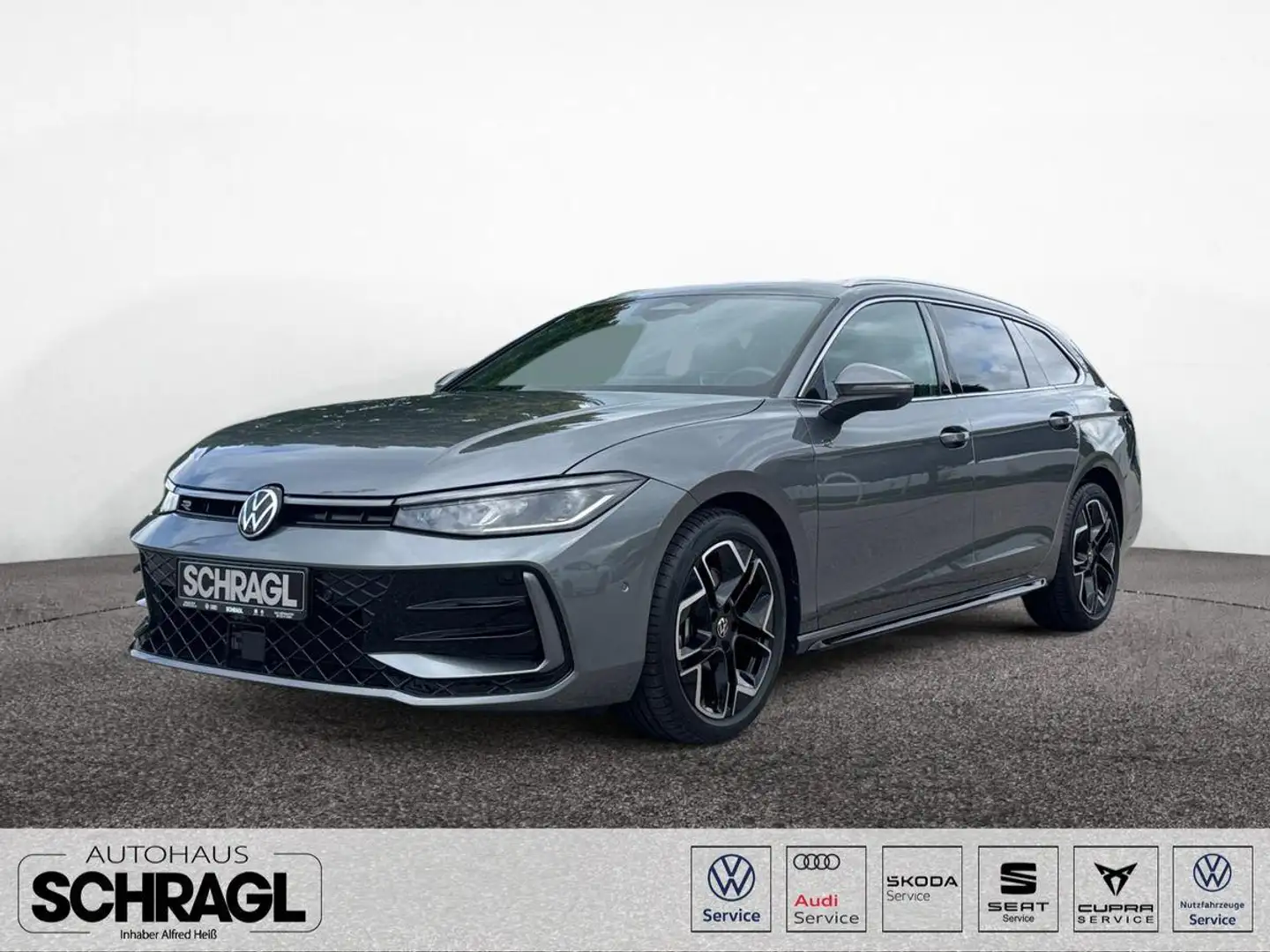 Volkswagen Passat Variant 2.0 TDI 4Motion R-LINE+AHK+NAVI Grau - 1