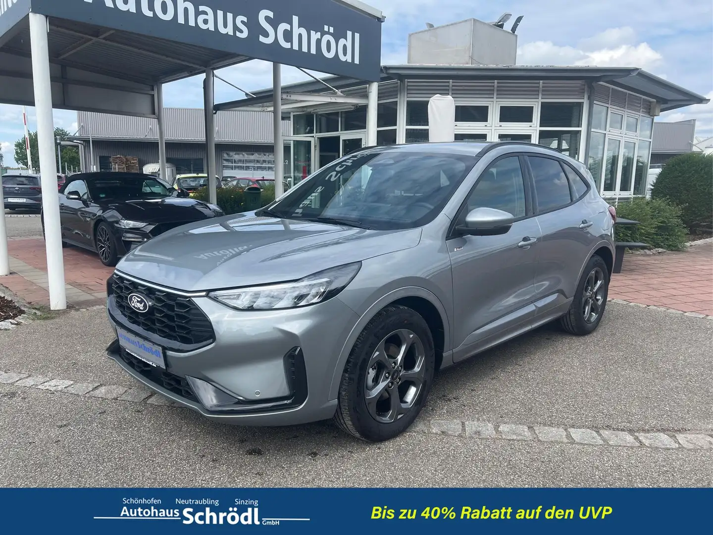 Ford Kuga ST-Line 2.5 FHEV ** AHK, WINTER-PAKET *** EcoBoost Plateado - 1