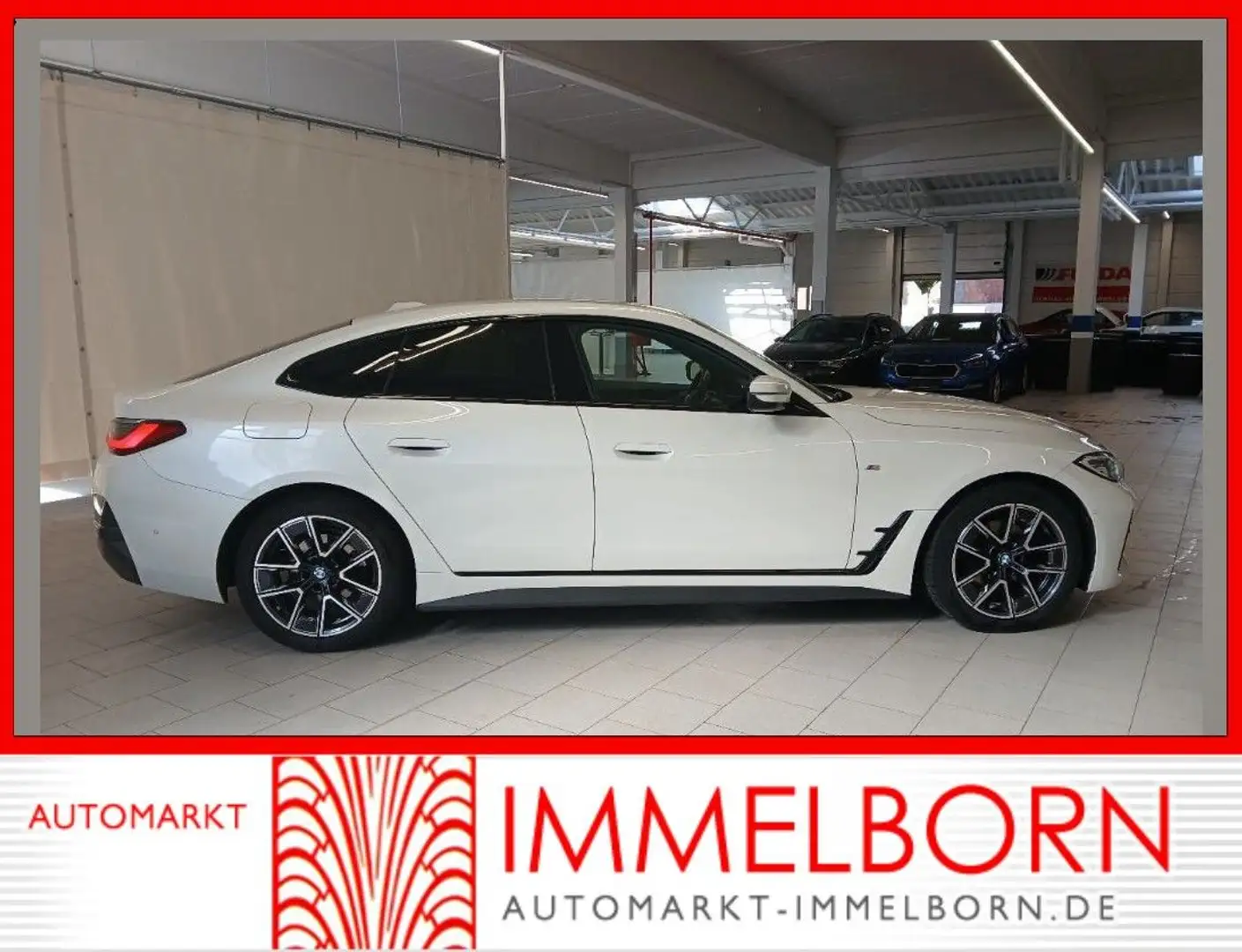 BMW 420 Allrad M Sport STHZG*LED*Alcantar Biały - 1