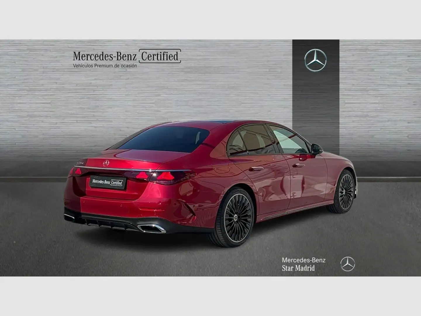 Mercedes-Benz E 220 d Rot - 2
