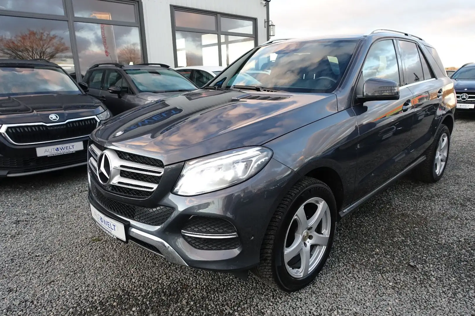 Mercedes-Benz GLE 350 d 4M Aut.KLIMAAUT KAM LED APP TÜV+InspNEU Gris - 2