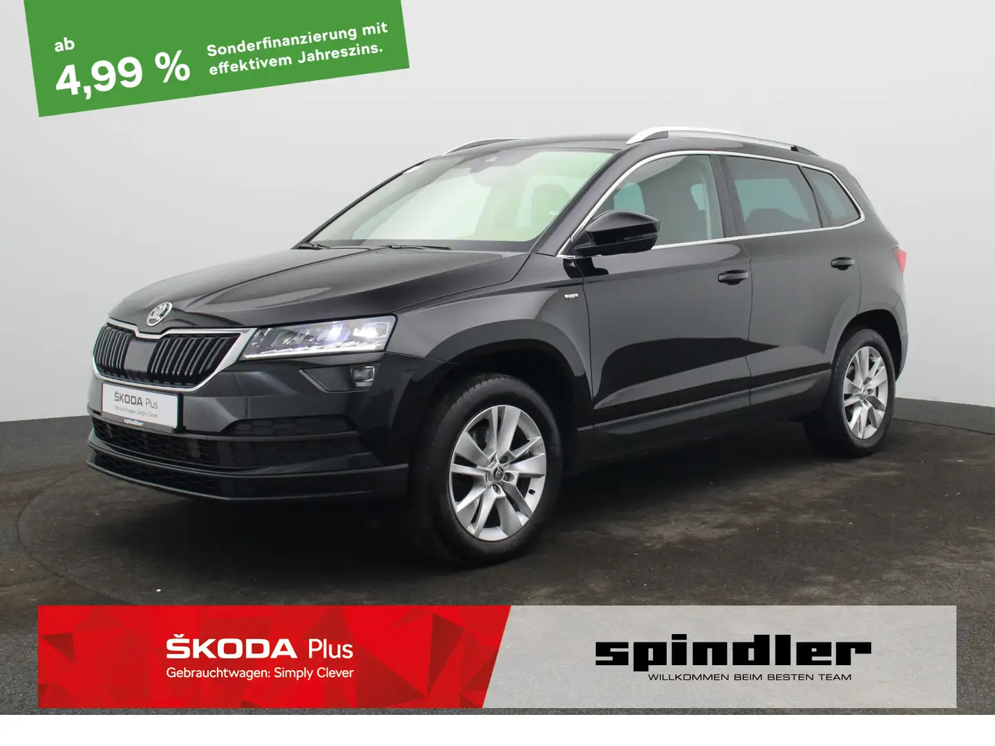 Skoda Karoq Drive 2.0 TDI DSG 4x4 / LED, Smart-Link Noir - 1