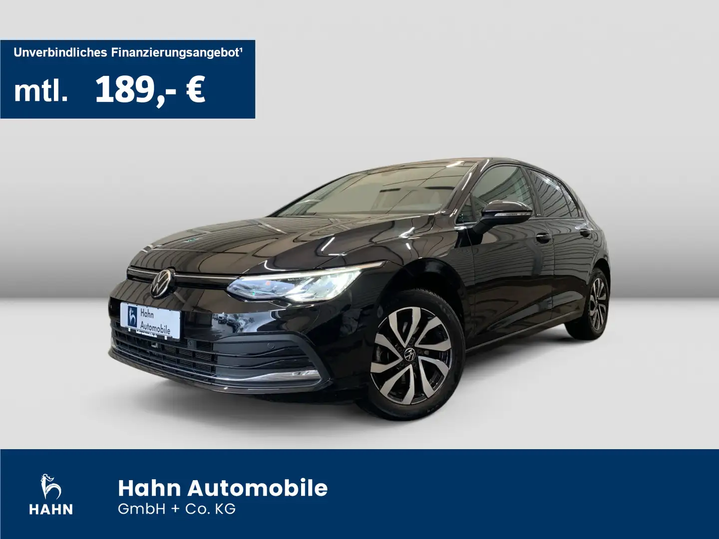 Volkswagen Golf VIII 2.0 TDI Active AHK Navi LED PDC Klima Schwarz - 1
