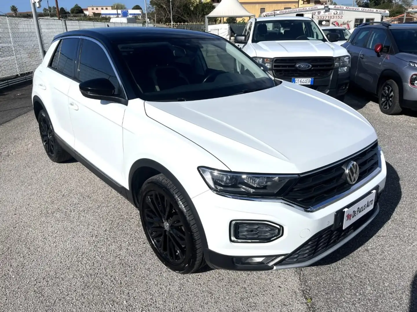 Volkswagen T-Roc 1.5  Tsi  150 Cv  Business led Navi Blanc - 1