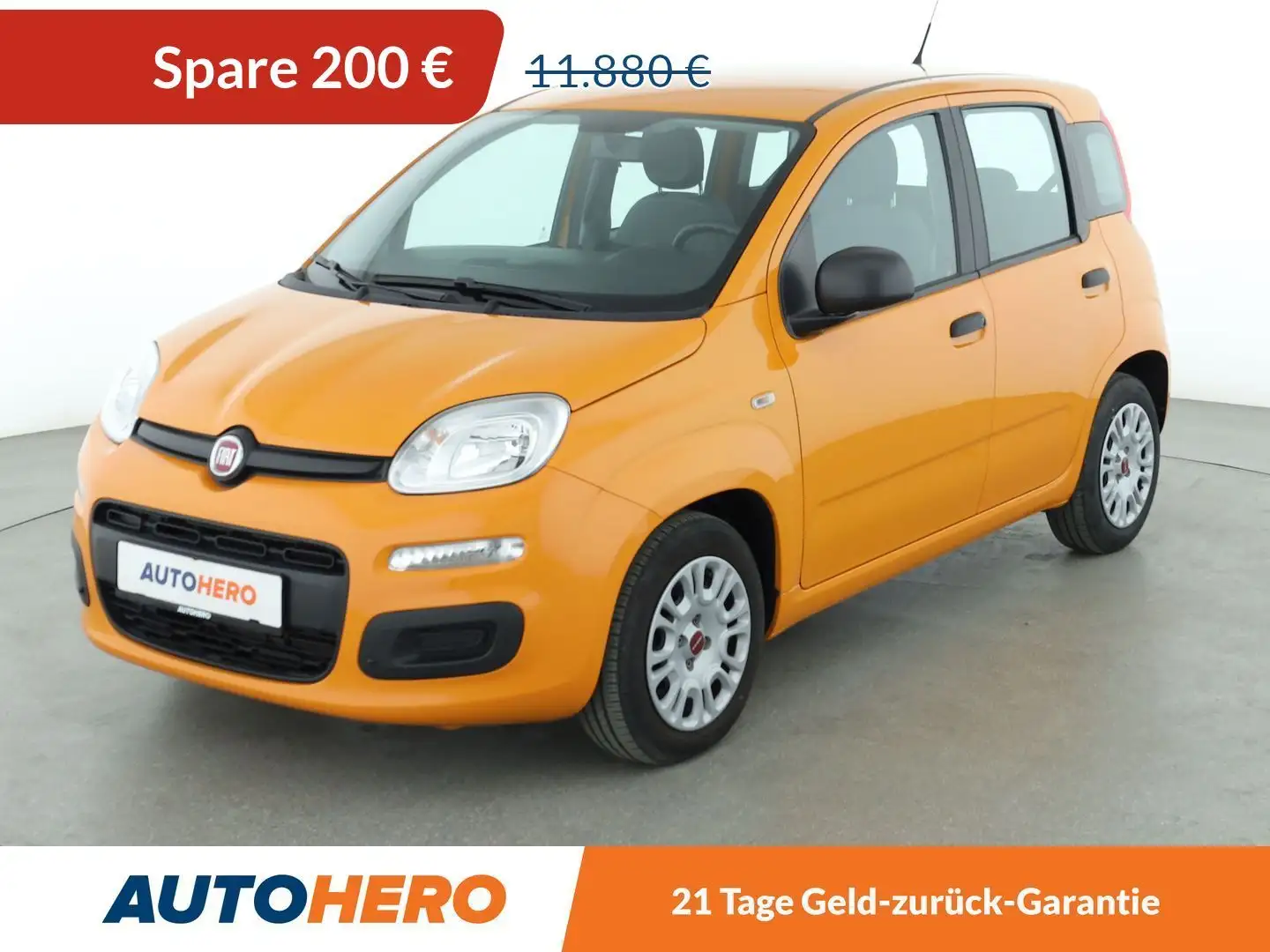 Fiat Panda 1.0 Mild-Hybrid*AHK*KLIMA*WENIG-KM*GARANTIE* Orange - 1