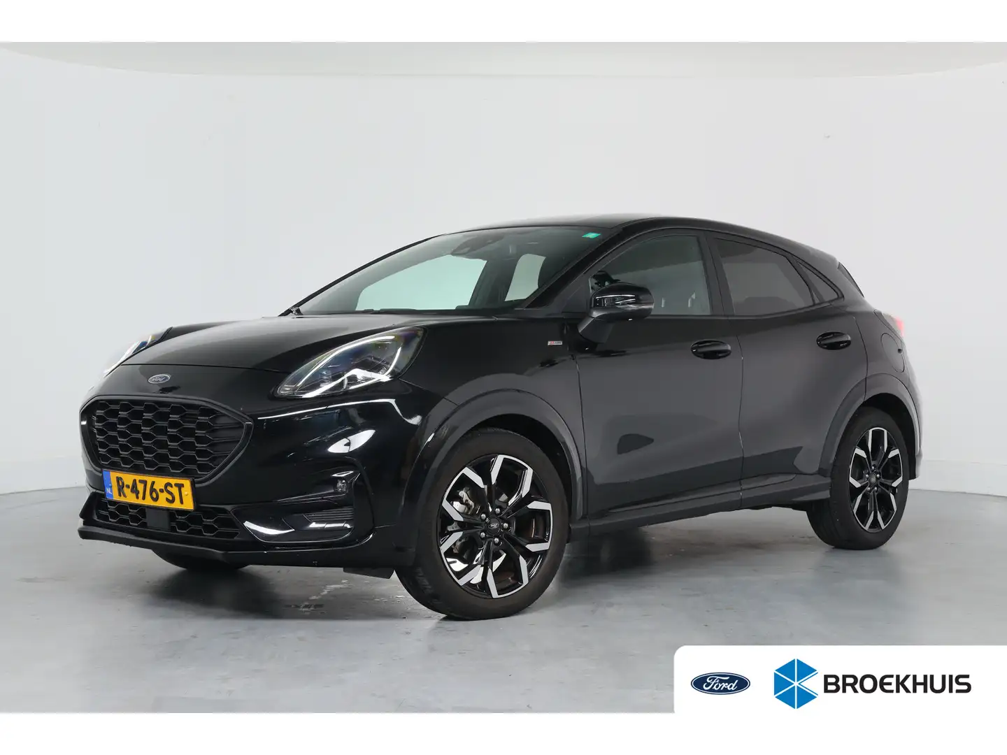 Ford Puma 1.0 EcoBoost Hybrid ST-Line X | Dealer Onderhouden Noir - 1