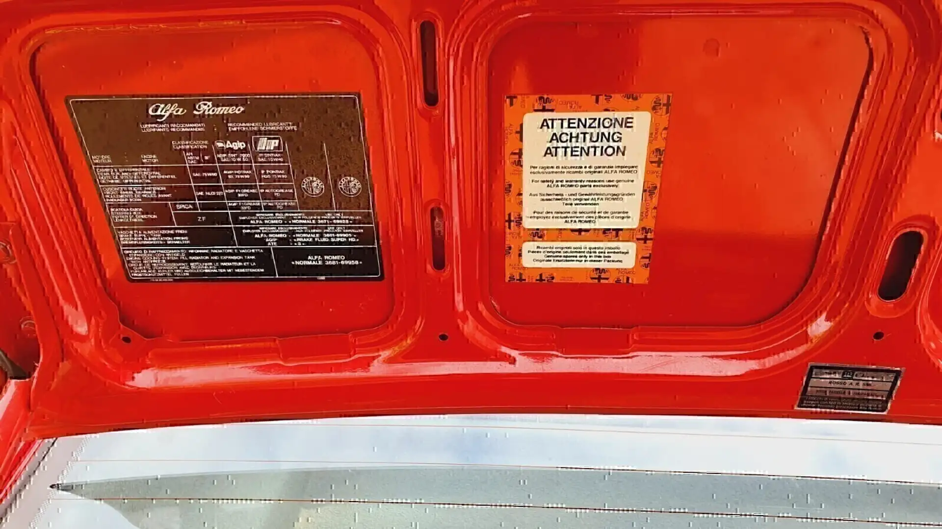 Alfa Romeo 75 1.6 carburatori unipro storica Imp GPL Rouge - 2