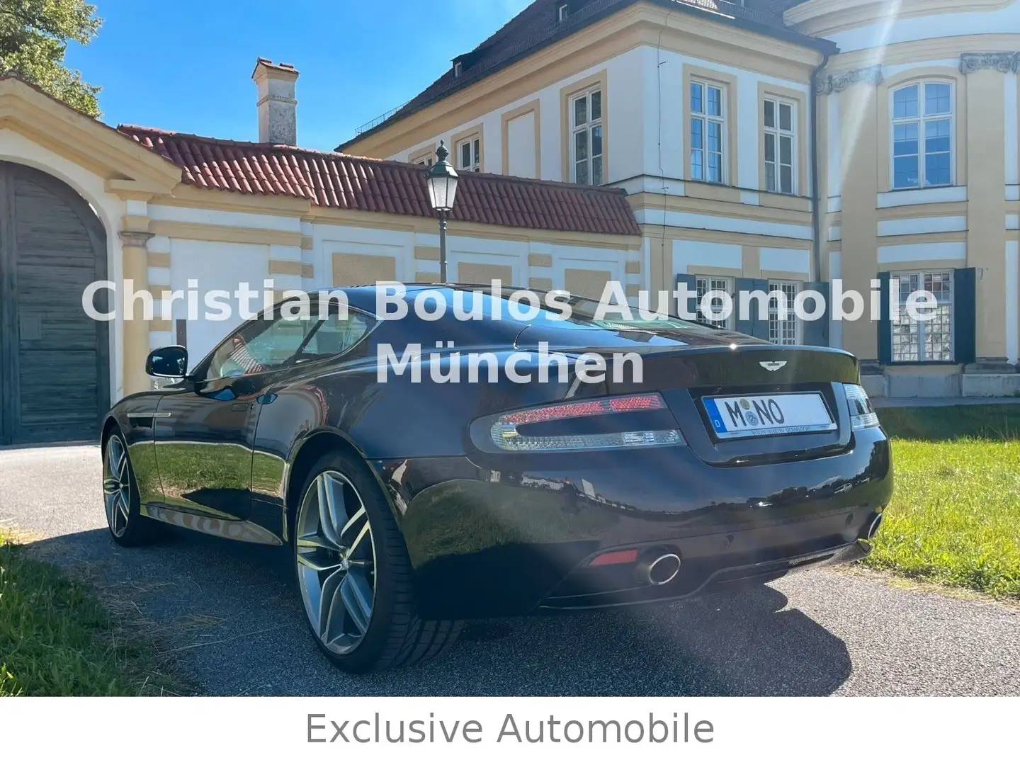 Aston Martin Virage V12 Coupé 2.Hand AM Service neu BRD Schwarz - 2