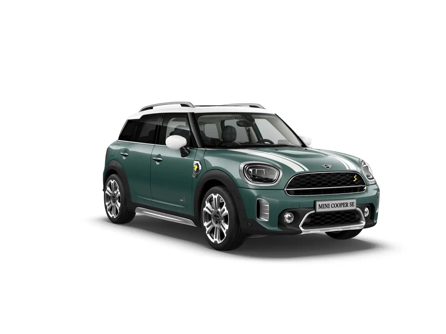 MINI Cooper SE Countryman Hybrid ALL4 Aut. | Navi | Panorama | Lounge Leder Groen - 1