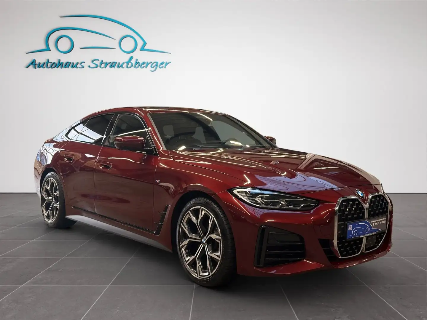 BMW 420 420xd Gran Coupe M Sport ACC HiFi SHZ 360° STHZ Червоний - 2