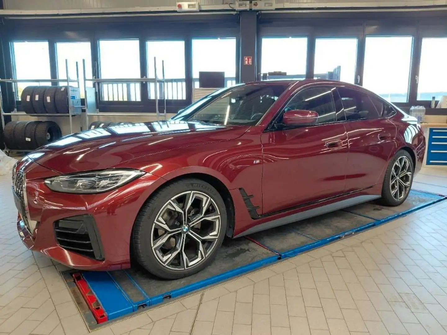 BMW 420 420xd Gran Coupe M Sport ACC HiFi SHZ 360° STHZ Rot - 2