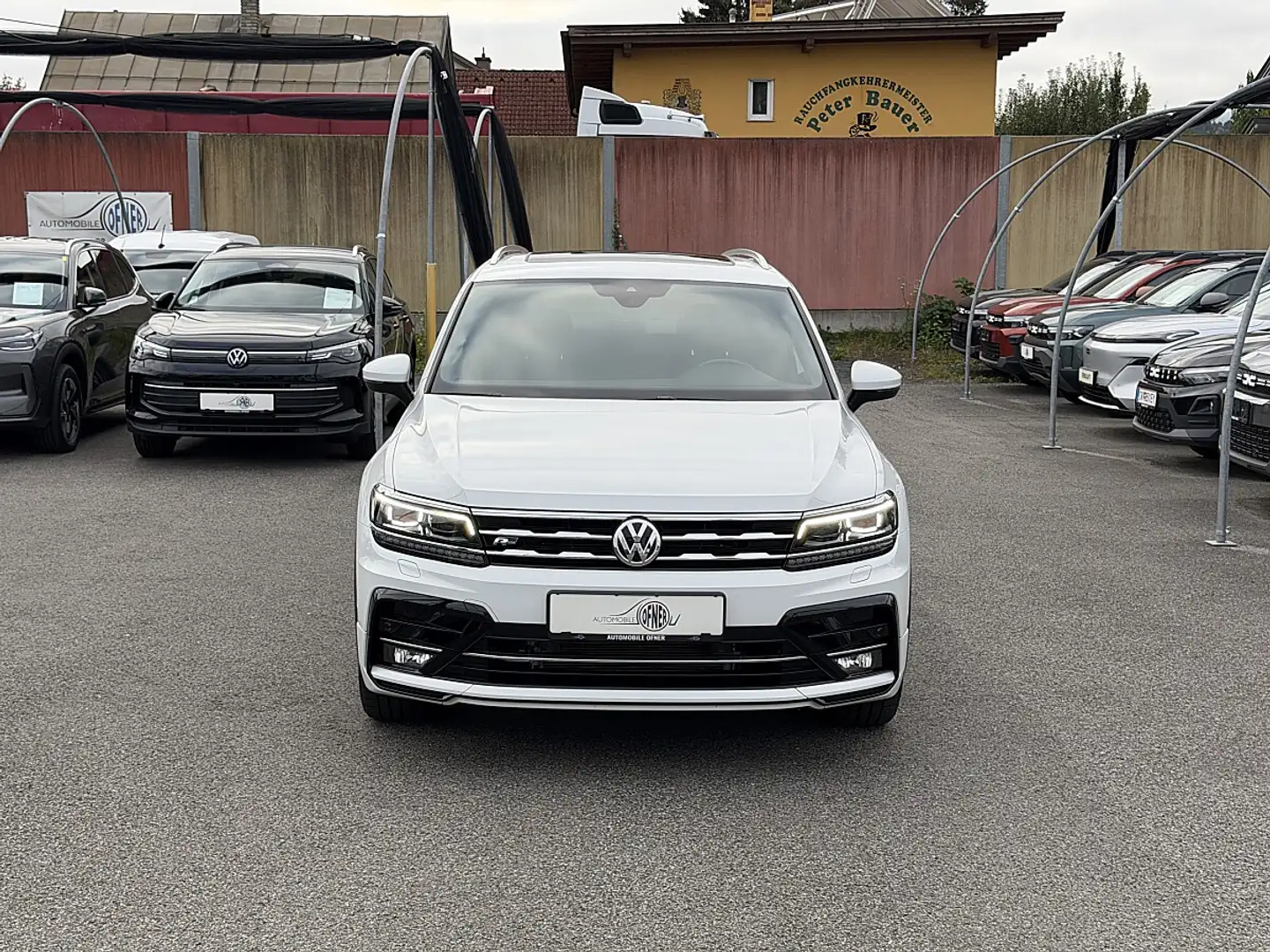 Volkswagen Tiguan Allspace 1.5 TSI ACT R-Line ACC AHK LED PDC Kamera Pano ... Weiß - 2