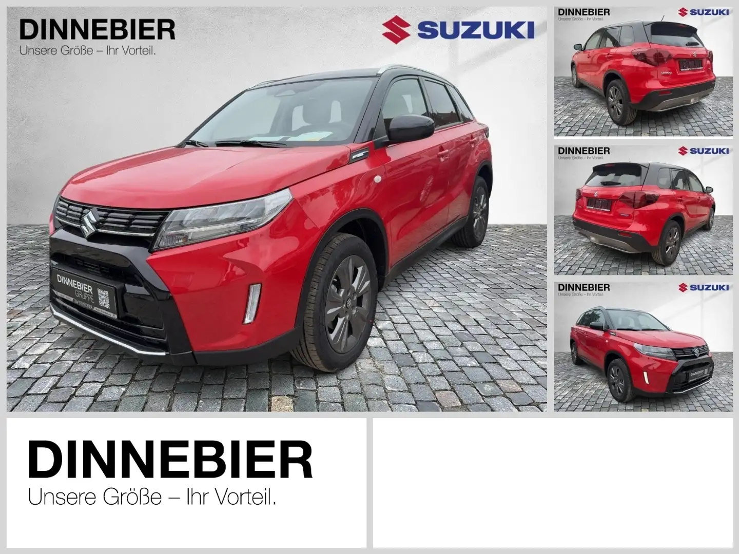 Suzuki Vitara 1.4 COMFORT ALLGRIP 6AT ACC CAM LED NAVI Noir - 1