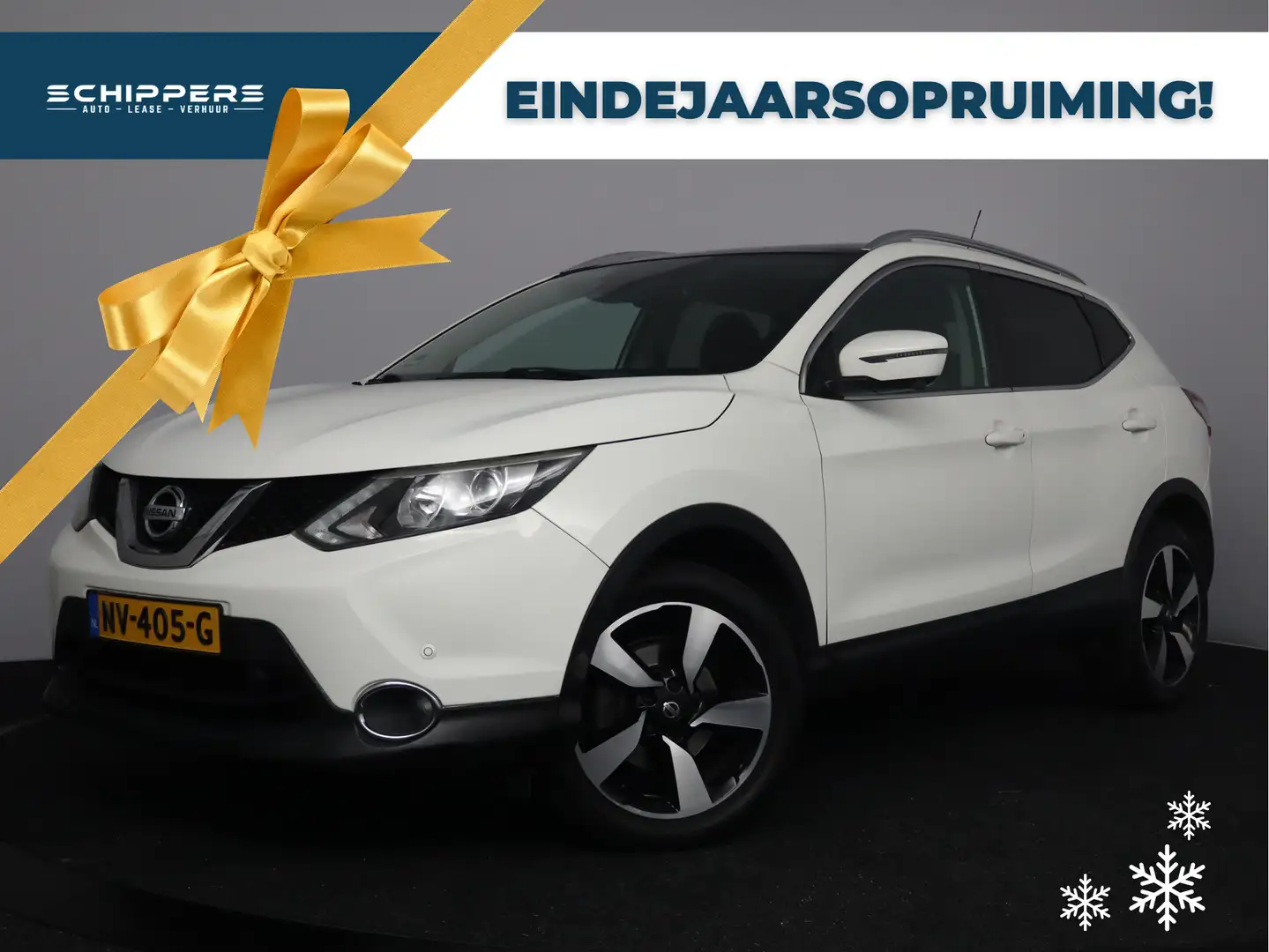 Nissan Qashqai 1.2 N-Connecta Panorama | Trekhaak | 360° Camera Blanc - 1