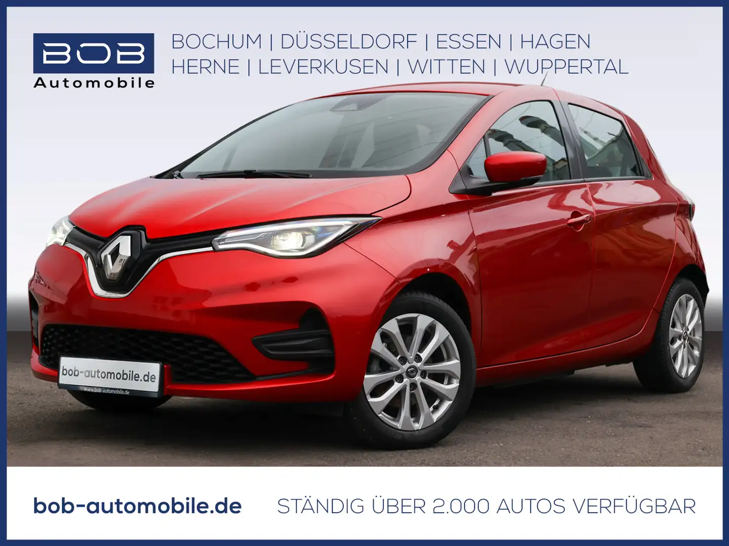 Renault ZOE EXPERIENCE R135 Z.E. 50 SHZ 1.Hd Rojo - 1
