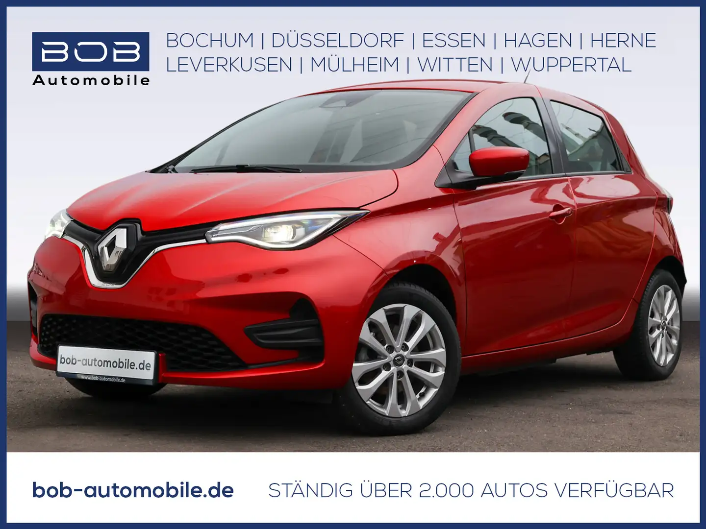 Renault ZOE EXPERIENCE R135 Z.E. 50 SHZ 1.Hd Rouge - 1