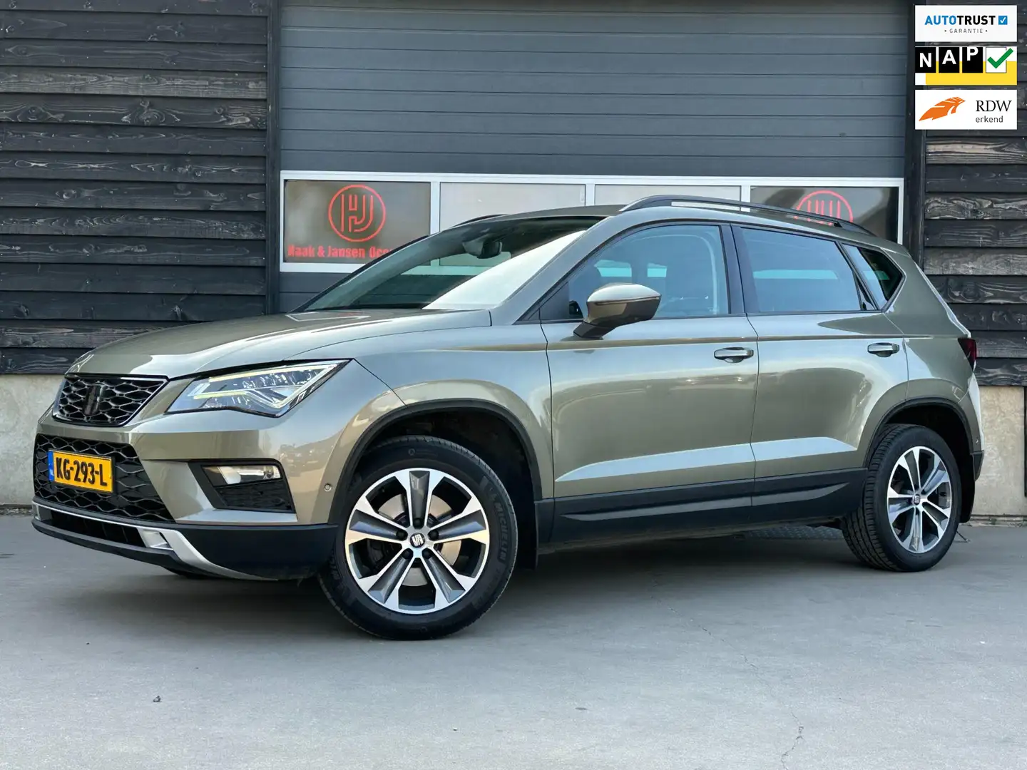 SEAT Ateca 1.0 EcoTSI Style FR Led Lane Acc Clima Groen - 1