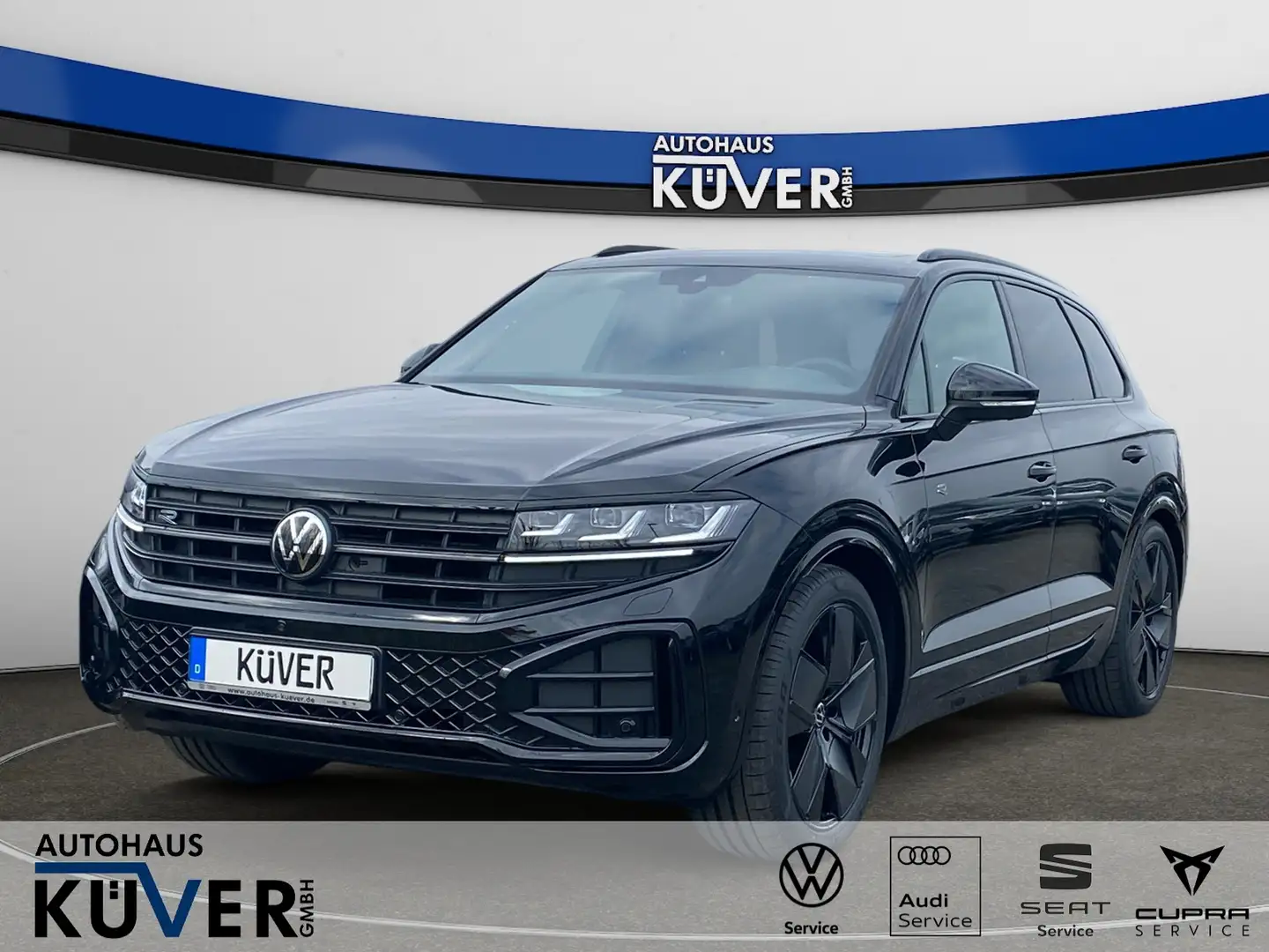 Volkswagen Touareg R-Line 3,0 TDI DSG 4M+Pano+IQ+AHK+Navi Negru - 1