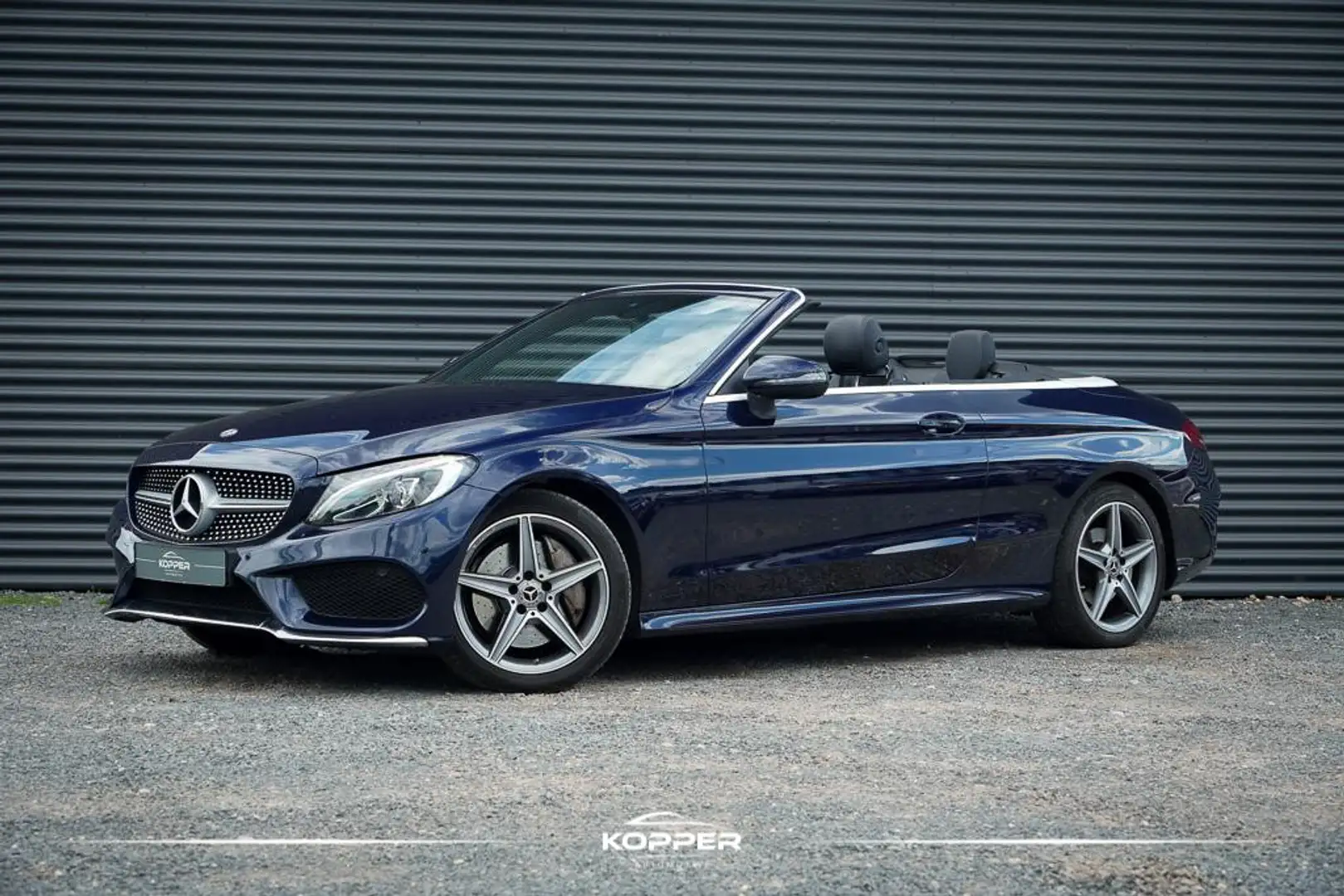 Mercedes-Benz C 250 Cabrio Premium / AMG / Airscarf Blauw - 1