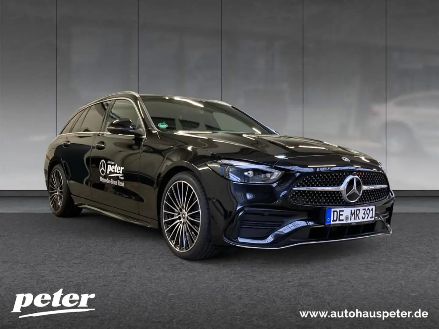 Mercedes-Benz C 180 T-Modell AMG, Digital Light, AHV Noir - 2