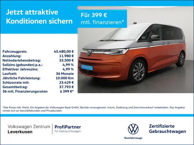 Volkswagen T7 Multivan eHybrid Style STANDHZ MATRIX PANO