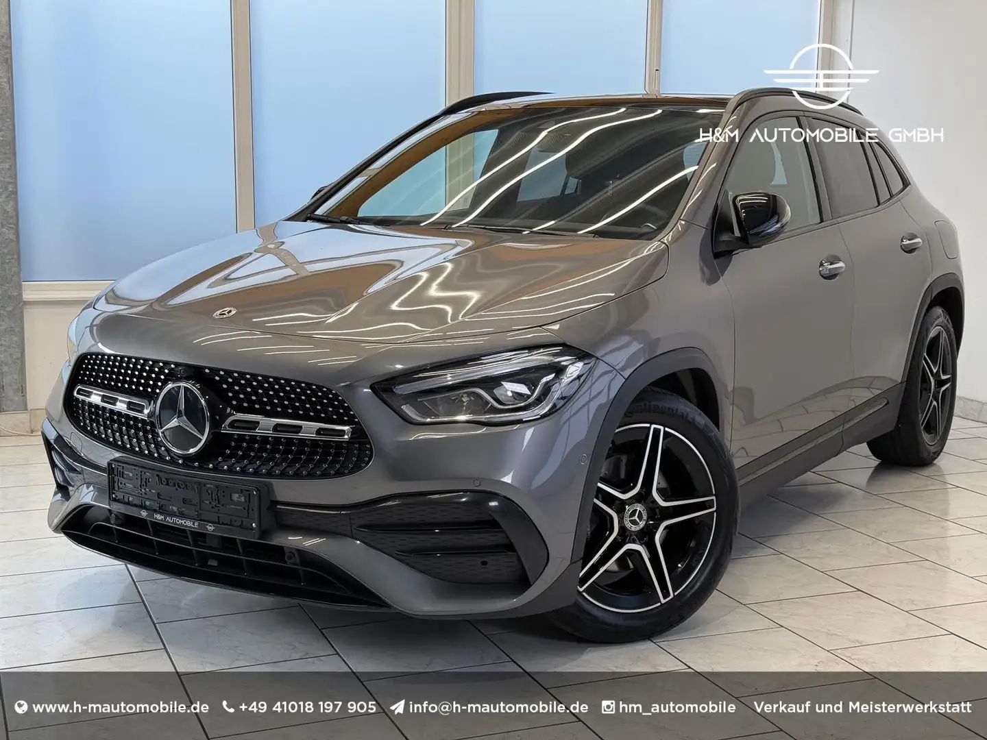 Mercedes-Benz GLA 200 AMG - PANO/LED/CarPlay Grau - 1