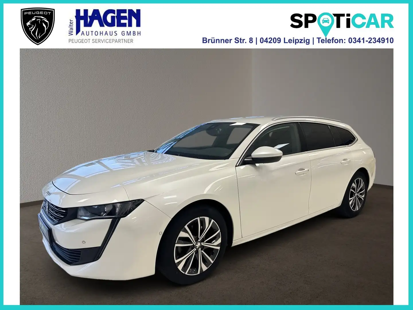 Peugeot 508 SW Allure Pack 1.5 130 EAT8 HDi PDC/RFK/SHZ/NAVI Blanco - 1