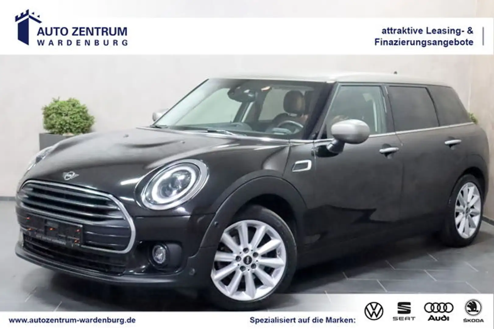 MINI Cooper Clubman Classic Trim CAM LEDER LED NAVI Schwarz - 1