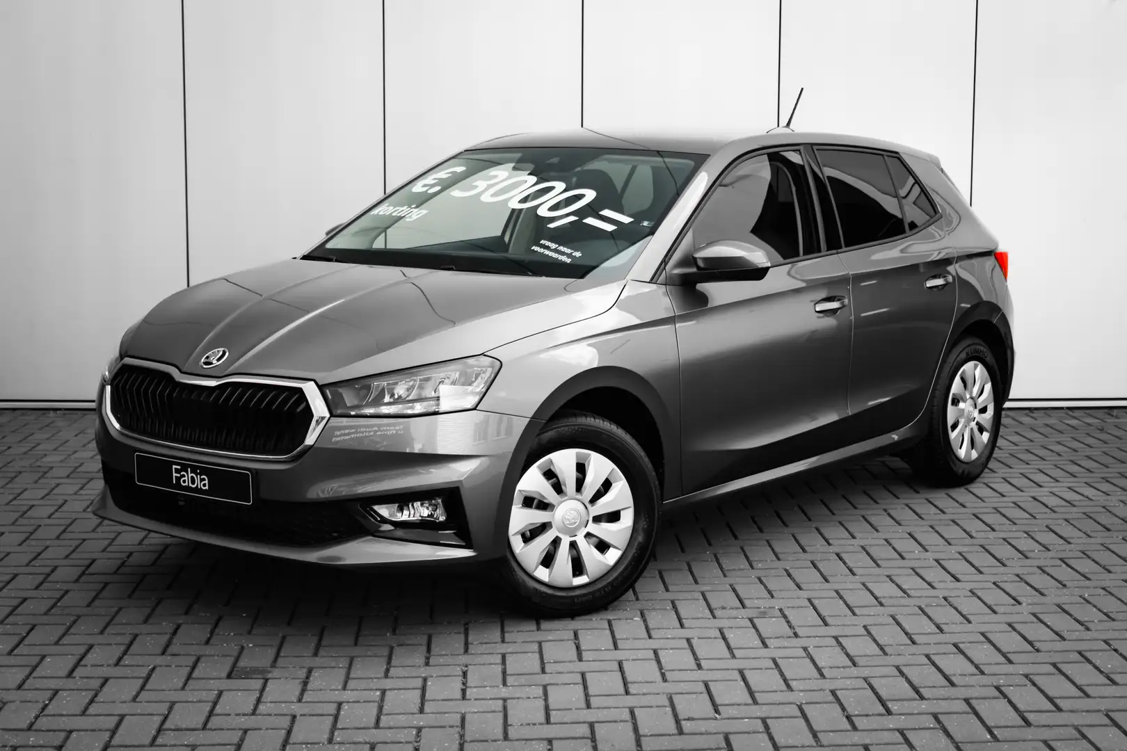 Skoda Fabia Selection Inclusief €3000,- inruilvoordeel | Airco Grijs - 1