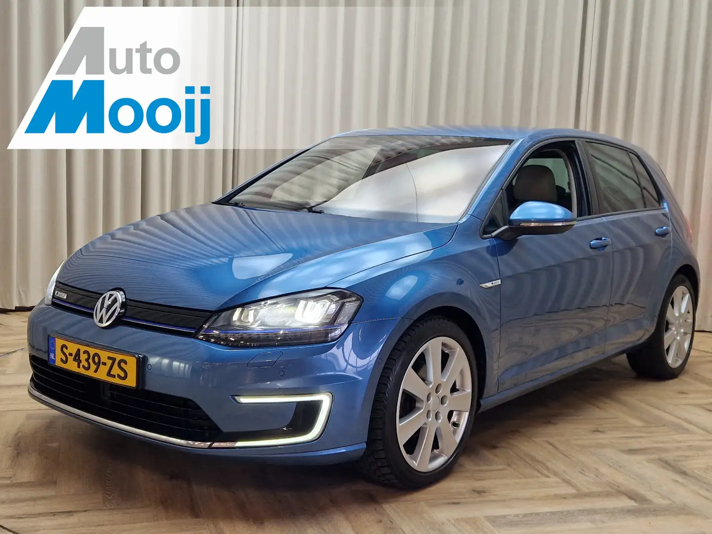 Volkswagen e-Golf *Leder* Warmtepomp / Stoelverwarming / Adapt. Crui Blau - 1