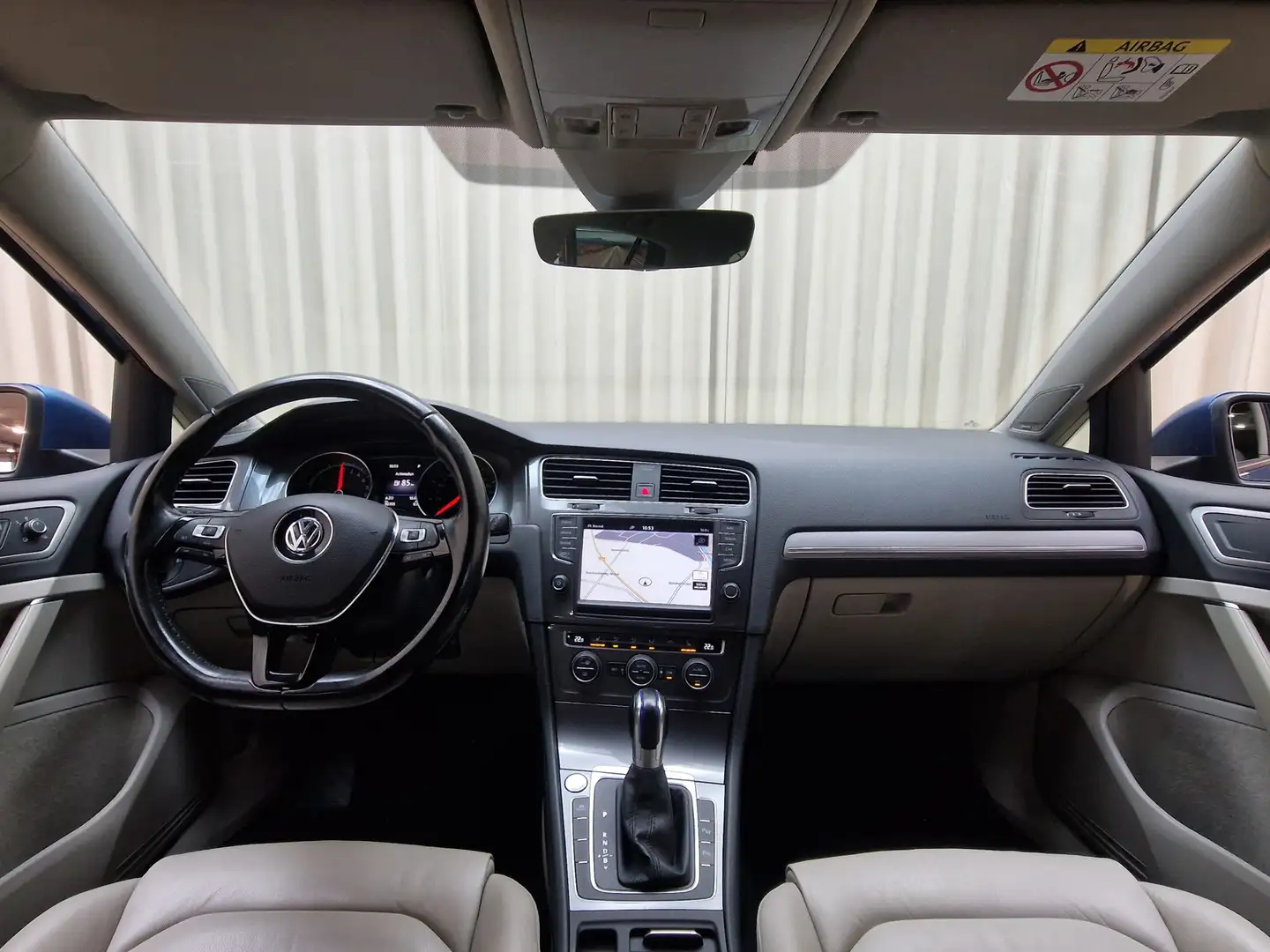 Volkswagen e-Golf *Leder* Warmtepomp / Stoelverwarming / Adapt. Crui Синій - 2