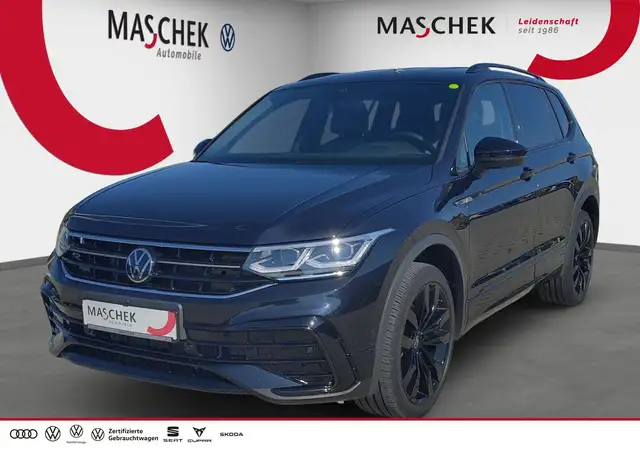 Volkswagen Tiguan Allspace R Line 2.0 TDI DSG AHK HUD 360° Black 7 Sitze