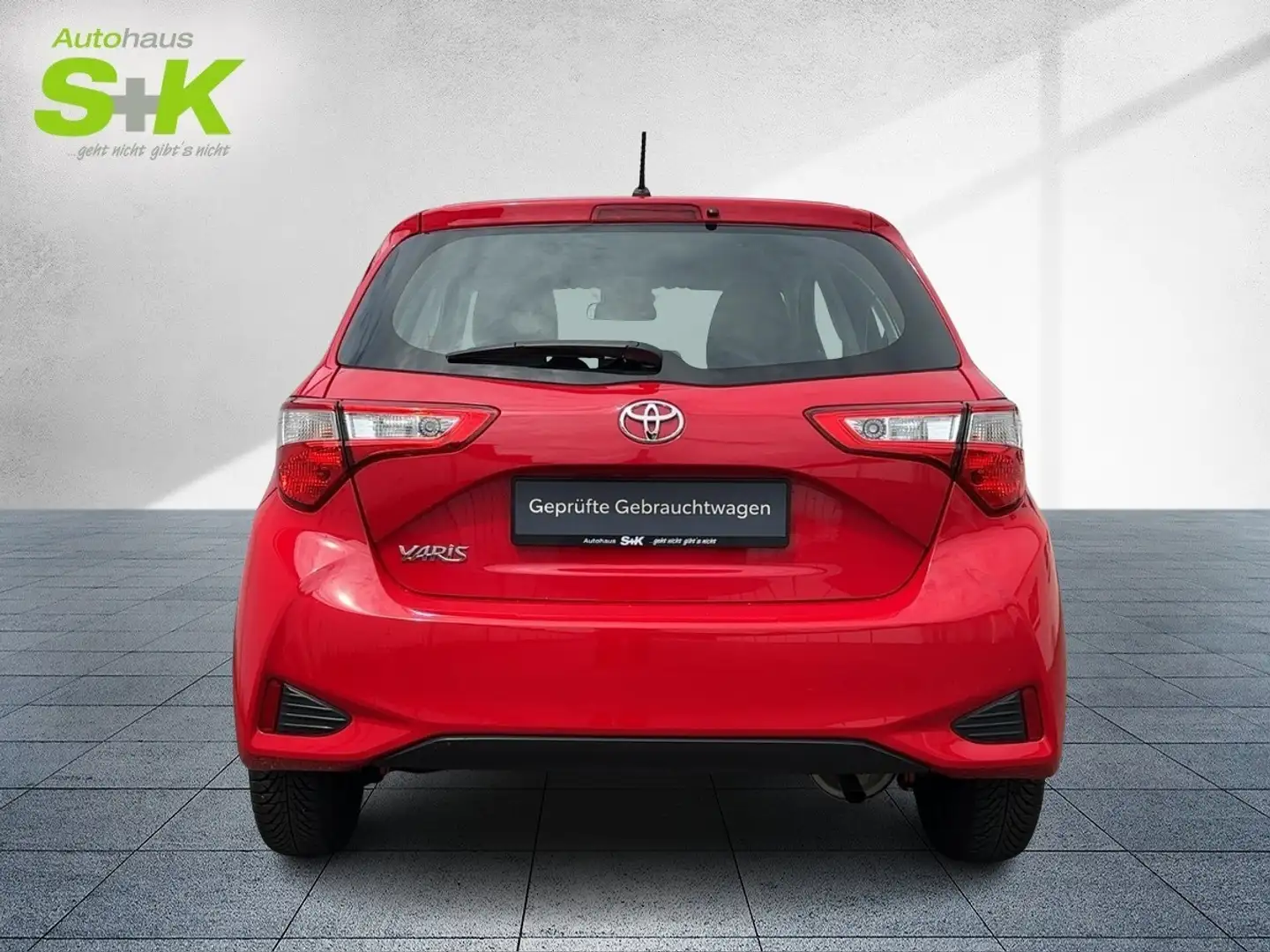 Toyota Yaris 1.0 Comfort*SAFETYSENSE+KLIMA+ISOFIX+GJR+USB**** Rot - 2