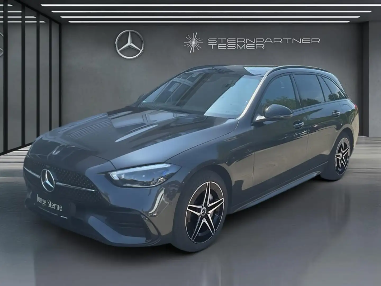 Mercedes-Benz C 300 de T #AMG #AHK #PANO #DIG. LIGHT #MEMORY Grau - 2