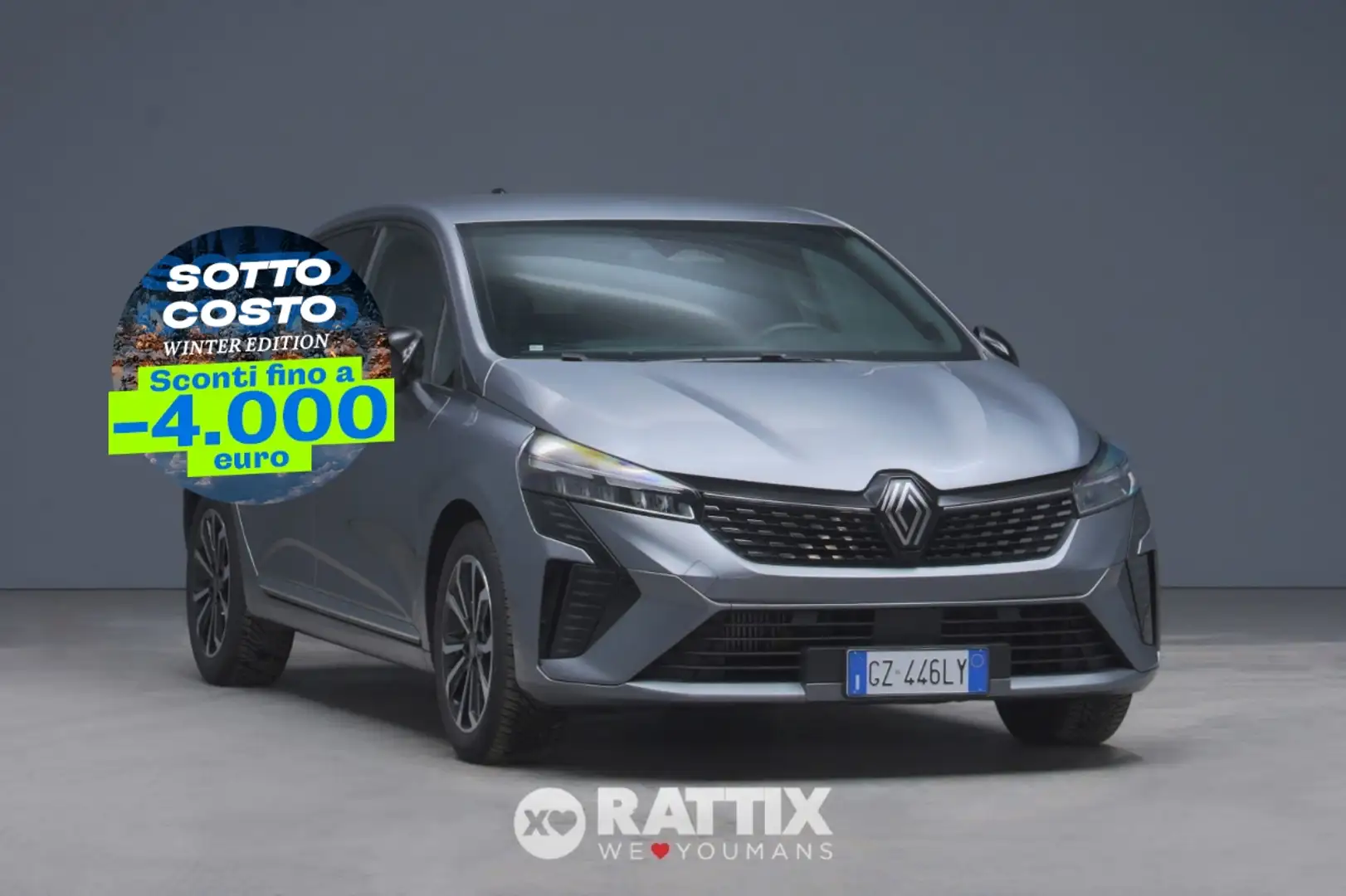 Renault Clio 1.0 TCE 90CV Techno Grigio - 1