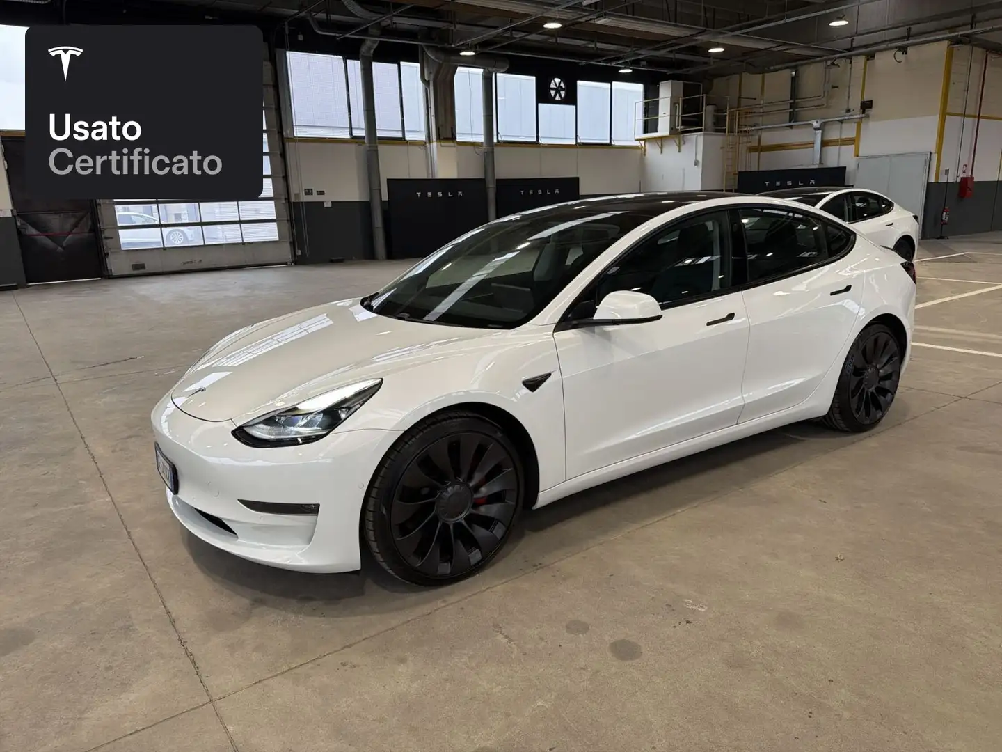 Tesla Model 3 Performance Bianco - 1