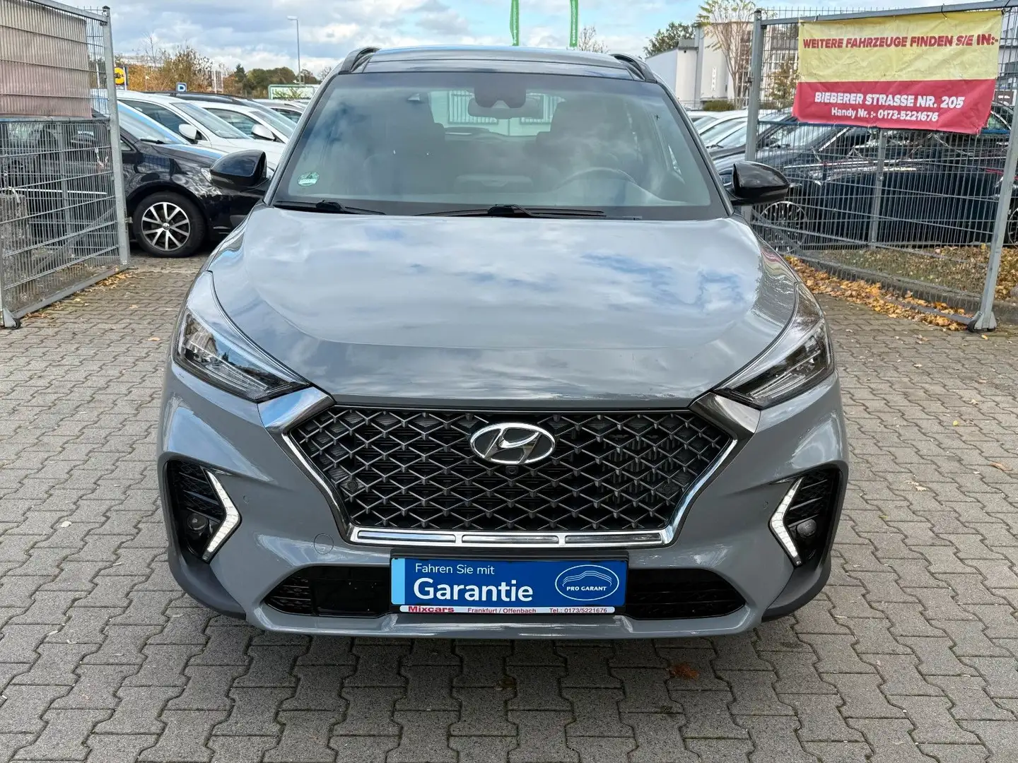 Hyundai TUCSON 2.0 CRDI N-Line Mild-Hybrid 4WD*PANO*VOLL Gris - 2