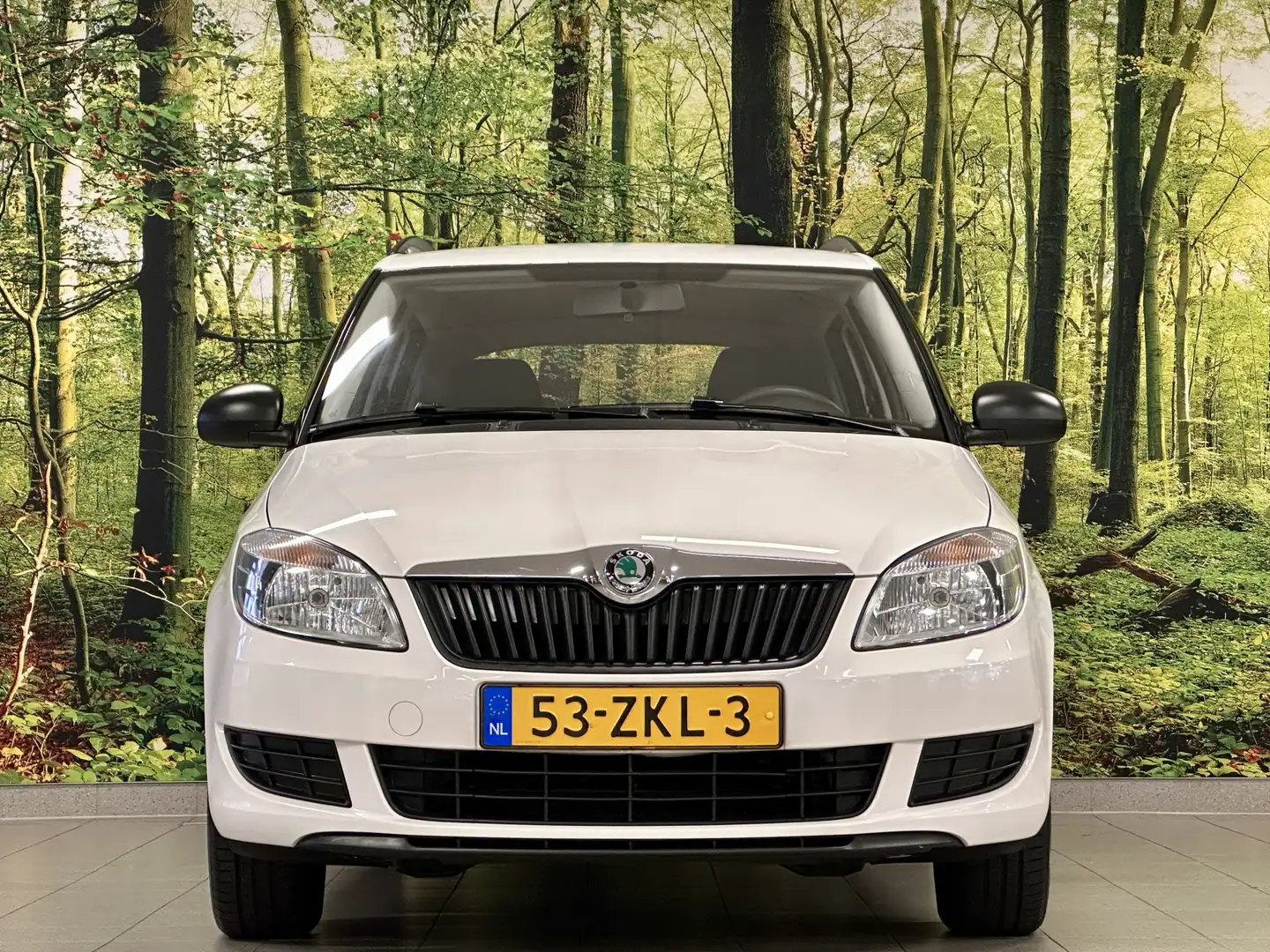 Skoda Fabia Combi 1.2 TSI Arctic | Radio CD-Speler | Aircondit Wit - 2