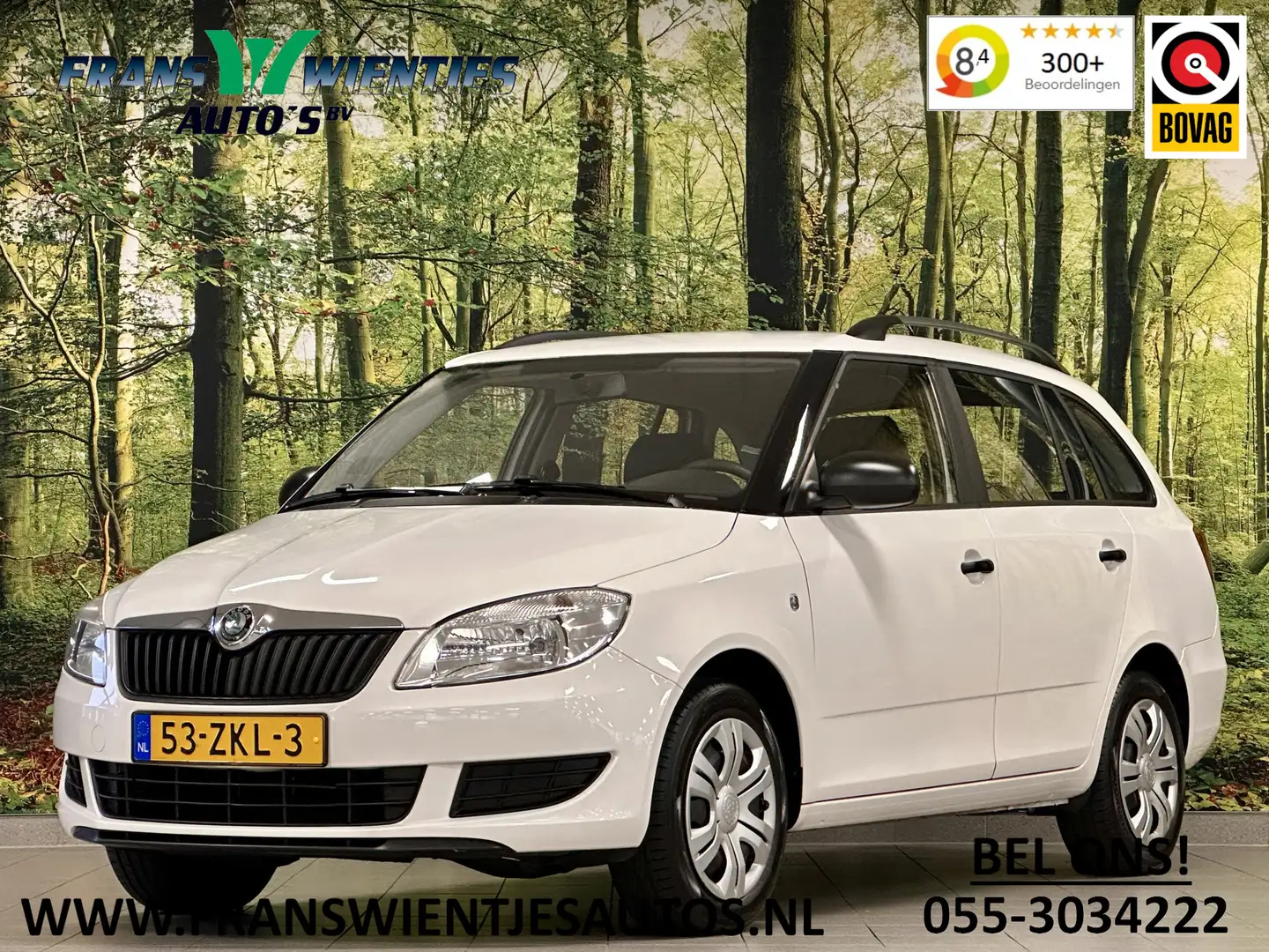 Skoda Fabia Combi 1.2 TSI Arctic | Radio CD-Speler | Aircondit Wit - 1